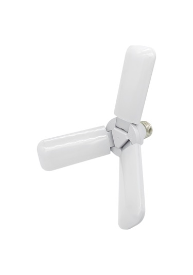 Symbee 4'lü 30w Değişken Şekil Led Lambası, 3000lm 6500k Beyaz Işık, E27/e26 Tutucu, Garaj-atölye-iç/çevre Kullanıma Uygun