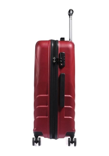 Pierre Cardin 60 Cm Kırmızı Abs Unisex Orta Boy Valiz 04pc1100-02 001