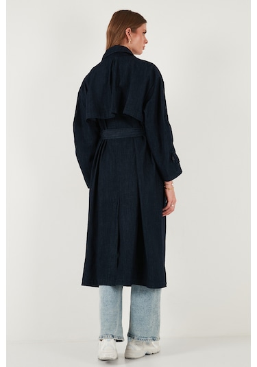 Lela Bayan Trençkot 6830094 Lacivert Lacivert