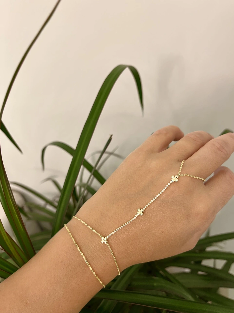 Altın Renkli Yonca Şahmeran Çok Renkli