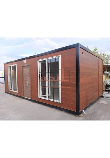 21 M² 1+1 Dış Ahşap Desenli Betopan İç Pvc Lambiri Konut