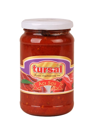 Tursal Acı Sos 380 Gr Cam X 3 Adet
