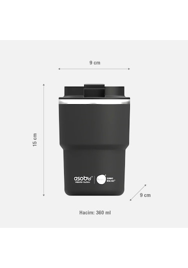 Asobu Coffee Express Tumbler - Pastel Pink Çok Renkli