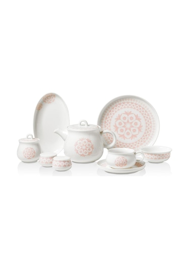 Korkmaz Aşiyan Collection 30 Parça Kahvaltı Takımı A8720 Beyaz