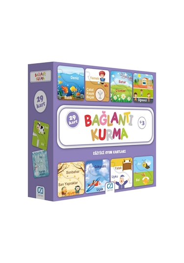 Bağlantı Kurma Eğitici Oyun Kartları