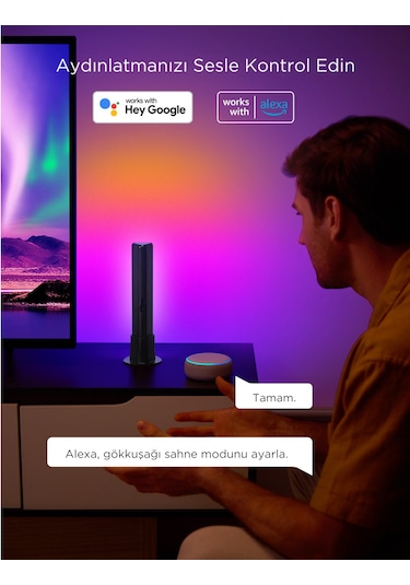 Govee Rgbıcww Wifi+bt Flow Plus Bar 2'li