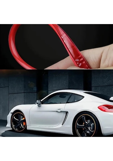 Willowhaven 4 Adet Mor Jant Koruyucu - 360 Çizilmeye Dayanıklı Abs Tasarım