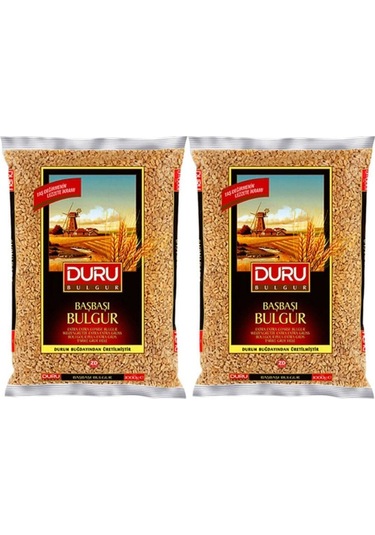Duru Bakliyat Bulgur Başbaşı Pilavlık 2 x 1 KG
