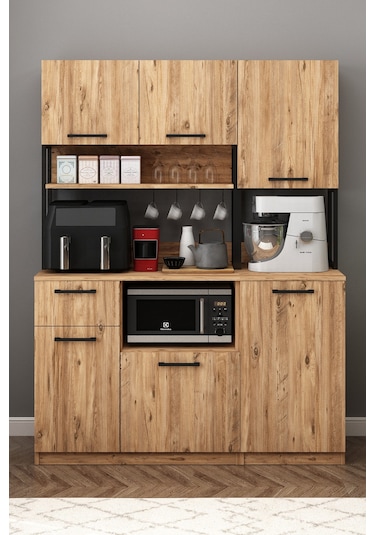 Ervin Kahve Köşesi 2 Kapaklı Boy Dolaplı Airfry Kiler Dolabı Çok Amaçlı Atlantik Çam Atlantik Çam Ervin Kahve Köşesi 2 Kapaklı Boy Dolaplı Airfry Kiler Dolabı Çok Amaçlı Atlantik Çam Atlantik Çam