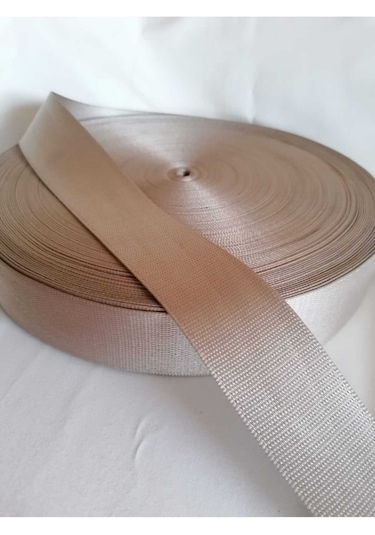 Renkli Emniyet Kemeri 15 Metre 5 Kemer İçin Bej Rengi