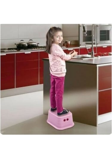Basamak Çocuk Banyo Taburesi Beyaz