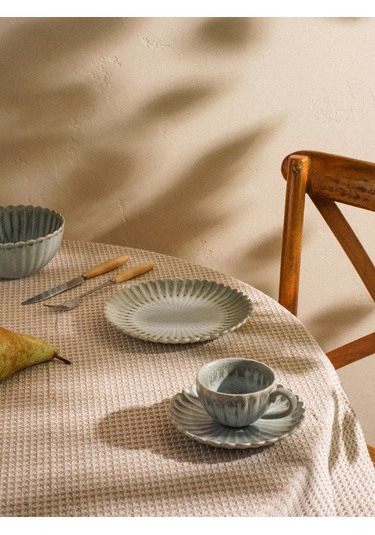 Sl Home Porselen Servis Tabağı "echo Cretan" Çap 28,5 Cm 216969624 Açık Mavi