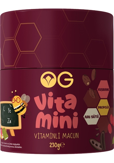 OG natural 2'li Vitamini Vitaminli Macun 230 Gr