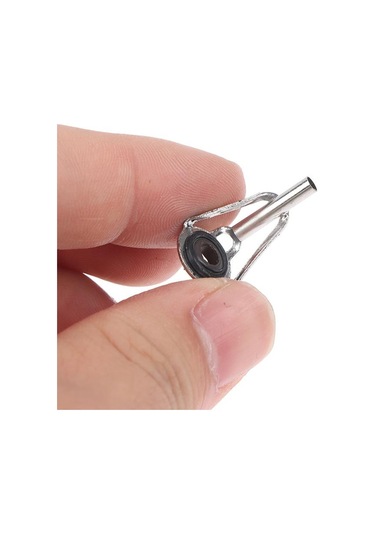 5 Adet Balıkçılık İlk Bölüm Çubuk Ucu Halka Göz Kılavuzu Kiti Açık Havada Balıkçılık İçin 1.8mm