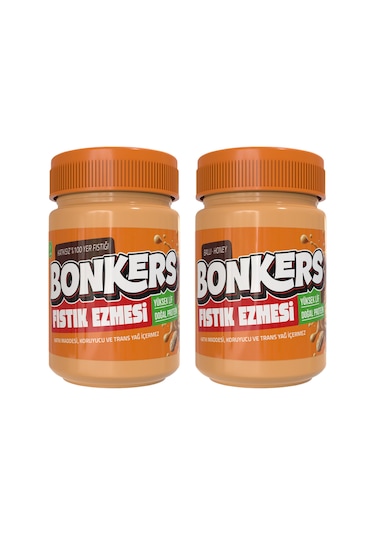 Bonkers Sade + Ballı Fıstık Ezmesi 2 x 315 G