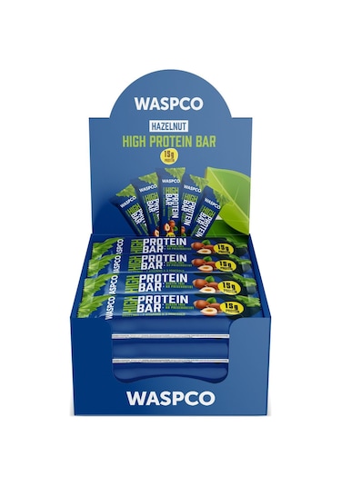 Waspco Co Yüksek Protein Bar - Fındıklı 50g X 12 Adet