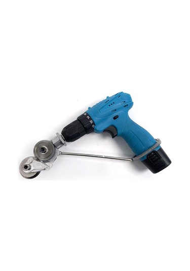 Springsun Li-ion Matkap Uyumlu Metal Kesici Aleti - Akülü Matkap İçin Çelik/alüminyum Levha Kesme Aracı 12-21v