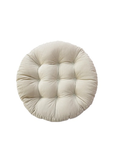 Suntek Büyük Koltuk Minderi 55cmx55cm Ofis Koltuğu Bej Için