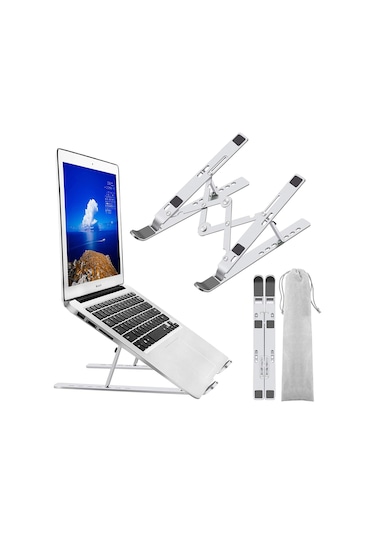 Cbtx Dizüstü Bilgisayar Tutucu Yükseltici Bilgisayar Standı Ayarlanabilir Alüminyum Katlanabilir Taşınabilir Dizüstü Bilgisayar Standı