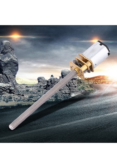 Dianziye 12v Giderli Redüksiyon Motoru - M4 55mm Mil, 30-1000rpm Hız Aralığı, Dayanıklı Konstruksiyon