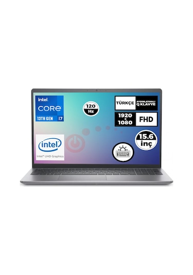 Dell Vostro 3530 N1601PVNB3530U003 i7-1355U 16 GB 1 TB SSD 15.6" Free Dos FHD Dizüstü Bilgisayar