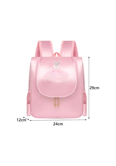 Suntek Bale Çantası Sırt Dans Kız Için Jimnastik Dansı Doğum Günü Pembe