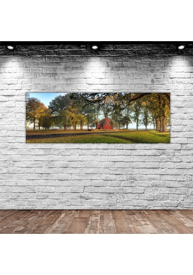 Bk Home Manzara Panorama Kanvas Tablo 100X35Cm-13 (489413014)