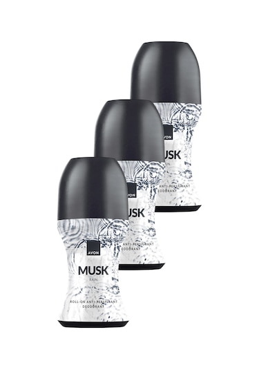 Musk Rain Erkek Roll-on 50 Ml. Üçlü Paket