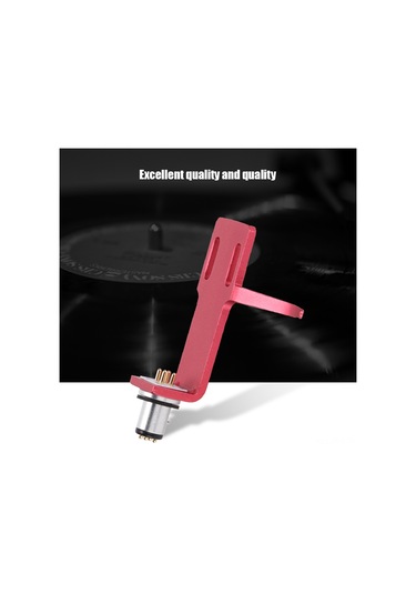 Hfambition Alüminyum Zarfli Kaliteli Fonograf Mıkrofon Stantı - 4 Kablolu, 2 Vida Çifti, Kolay Montajlı, Üst Düzey Cihazlar İçin Diğer