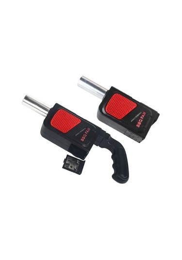 Jeemson Pilli İle Çalışan Pratik Mangal Körüğü - Hızlı Ateş Yakma Ve Kömür Üfleme Aracı Çok Renkli