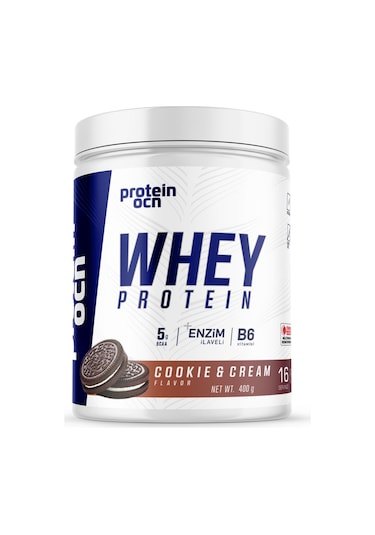 Proteinocean Whey Protein Cookie & Cream - 400g - 16 Servis
