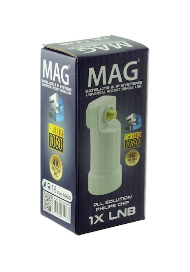 Mag Slim Rocket Hd Single Lnb 0.1Db