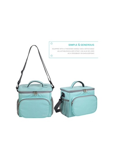 Büyük Yalıtımlı Termal Çanta Soğutucu Çanta Açık Hava Piknik Çantası Çok Renkli
