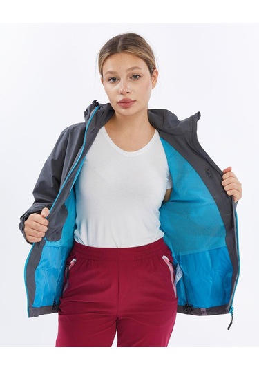 Mapamyumco Windbreaker Kadın Ceket-füme