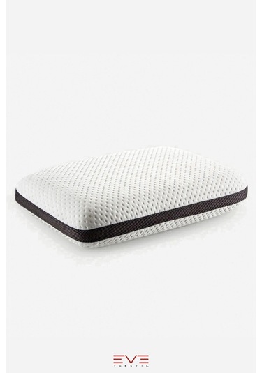 Eve Tekstil Klimalı Mega Boy Ortopetik Visco Yastık Boyun Fıtığı Boyun Düzleşmesi Için Hipoalerjik Visco Yastık Beyaz