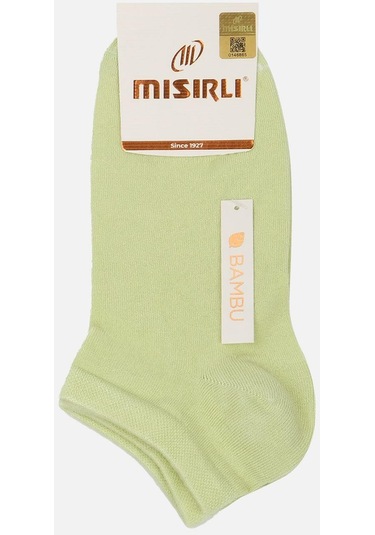 Mısırlı Kadın Bambu Tekli Yeşil Yazlık Patik Çorap M 72200 Y Yeşil