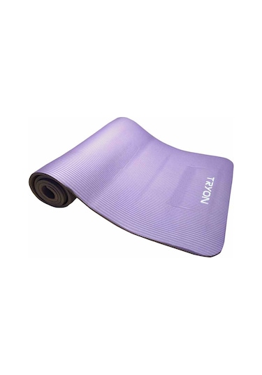 Tryon Mor Pilates Minderi Yoga Matı 173cm X 60cm 6mm Ym-60 Null Mor