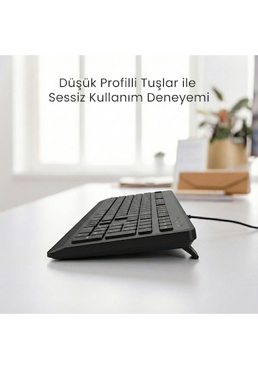 Philips Spk6238 Kablolu Türkçe Q Klavye Siyah