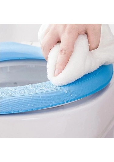 Büro Ev Ofis Yazlık Düzeni İçin Silikon Klozet Tuvalet Kılıfı