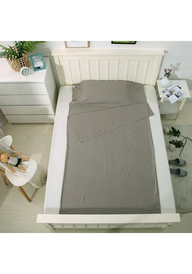 Pazly Hafif Polyester Uyku Torbası Astarı 115x210cm, Çok Renkli, Taşıma Çantası İle Çok Renkli