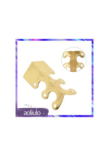 Vkemall 6 Adet Somunlu Katlanmış Metal Köşe Koruyucu, Dayanıklı Taban Ve Duvar Koruma Aparatı