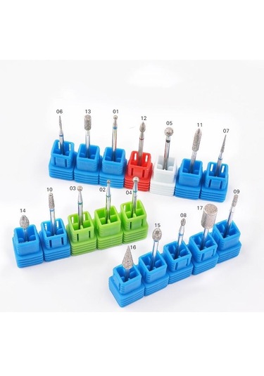 Tungsten Çelik Tırnak Taşlama Kafası Kesici Manikür Metal Matkap Uçları Değirmenleri Çivi Çıkarma Jel Araçları 05