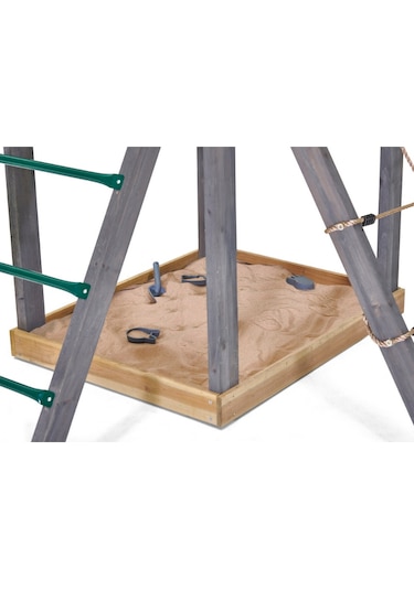 Plum Siamang Ahşap Salıncak Seti Çok Renkli