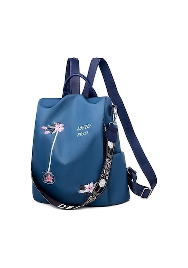 Goldenqian Juhui Store Kadınlar Için Oxford Sırt Çantası Uoxybt MAvi