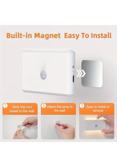 Boatshop1 1 Adet Akıllı Işık Çok Fonksiyonlu Led Hareket Sensörlü Duvara Monte Gece Lambası Ayarlanabilir Renk Değiştirir Usb Şarjlı Ve Pille Çalışır Yatak Odası Salon İçin Boatshop1 1 Adet Akıllı Işık Çok Fonksiyonlu Led Hareket Sensörlü Duvara Monte Gece Lambası Ayarlanabilir Renk Değiştirir Usb Şarjlı Ve Pille Çalışır Yatak Odası Salon İçin