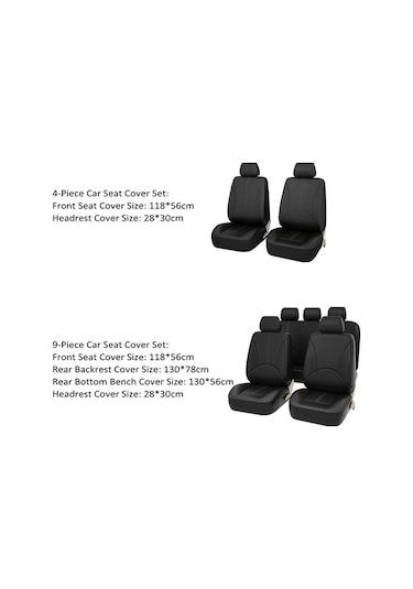 Dancemonkey Araba Koltuk Kılıfı, Nefes Alabilir Deri, Evrensel Otomobil İç Aksesuarları