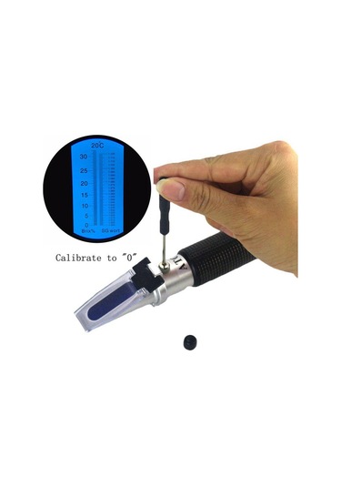 Ketotek Refraktometre Brix 0-32% 1.000-1.120sg Perakende Kutusu Olmadan Bira Wort Hidromet Bira Üretimi İçin