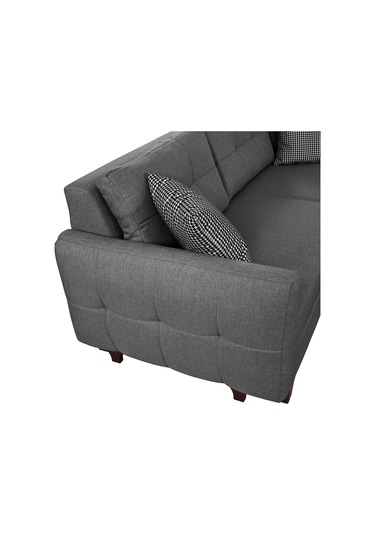 Eymense Cloft Köşe Koltuk Gri