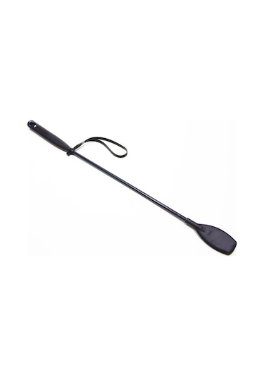 Binicilik Kamçısı - 58 cm - Siyah / Gri Fouganza Meridyen Siyah - Gri