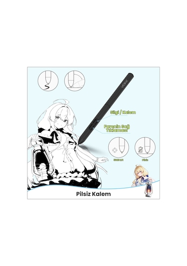 Veikk A30 10 x 6" Grafik Tablet